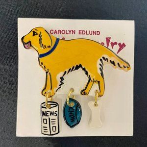Carolyn Edlund Dog Pin